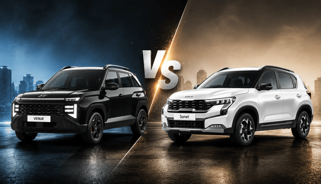 Hyundai Venue Vs Kia Sonet