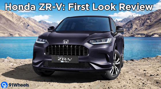 Honda ZR-V Showcased: Here's Our First Look Review Of It