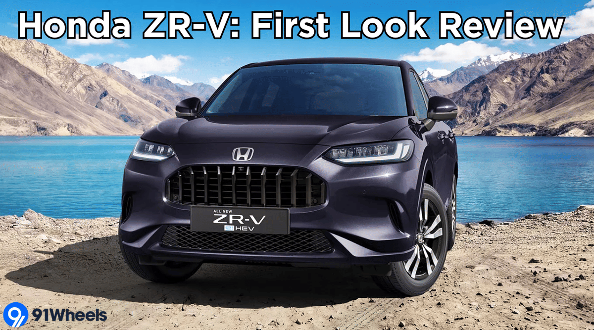 Honda ZR-V Showcased: Here's Our First Look Review Of It Honda ZR-V Showcased: Here's Our First Look Review Of It