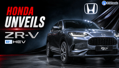 Honda Unveils ZR-V e:HEV In India; Premium Hybrid SUV Arrives
