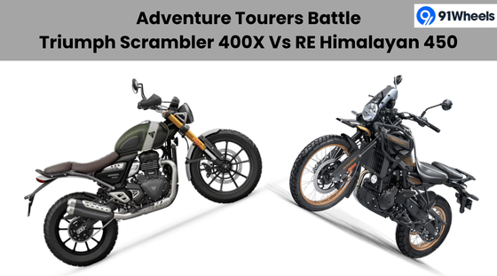 Triumph Scrambler 400X Vs RE Himalayan 450: Adventure Tourers Battle
