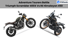Triumph Scrambler 400X Vs RE Himalayan 450: Adventure Tourers Battle Triumph Scrambler 400X Vs RE Himalayan 450: Adventure Tourers Battle