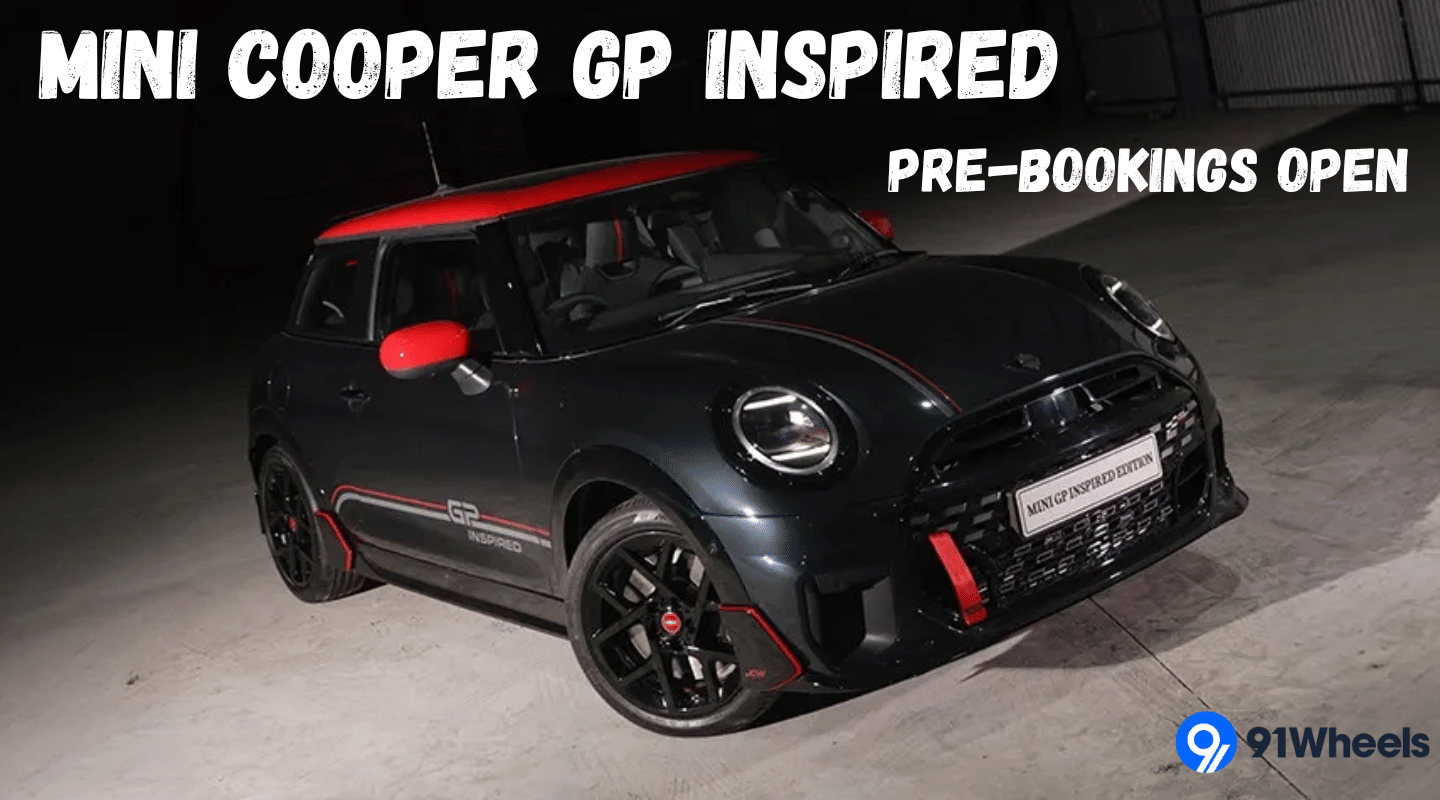 Upcoming Mini Cooper GP Inspired Pre-Bookings Open. Limited Edition