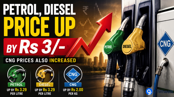 Petrol And Diesel Prices Up By Rs 3, CNG Dearer By Rs 2