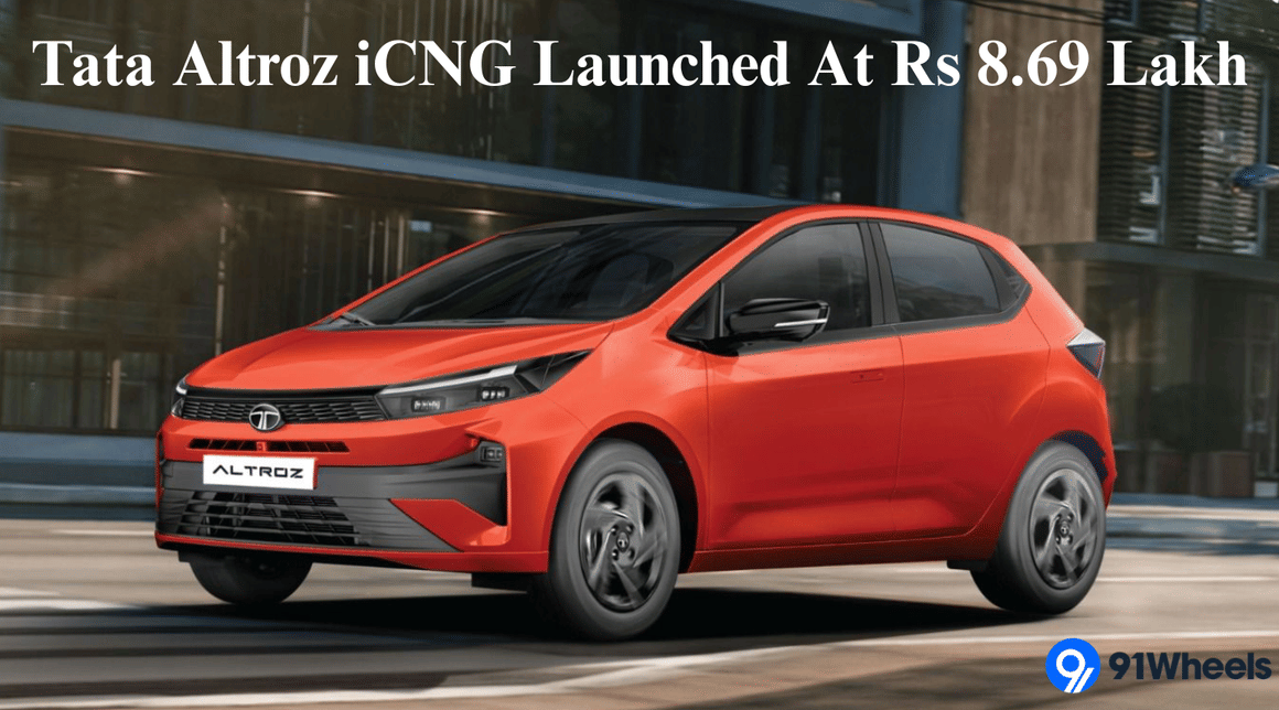 Tata Altroz iCNG Now Available With AMT, Launched At Rs 8.69 Lakh