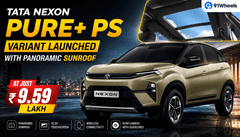 Tata Motors Launches Nexon Pure+ PS with Panoramic Sunroof at Rs. 9.59 Lakh