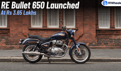 Royal Enfield Bullet 650 Launched at Rs 3.65 lakh (ex-show): Check Details
