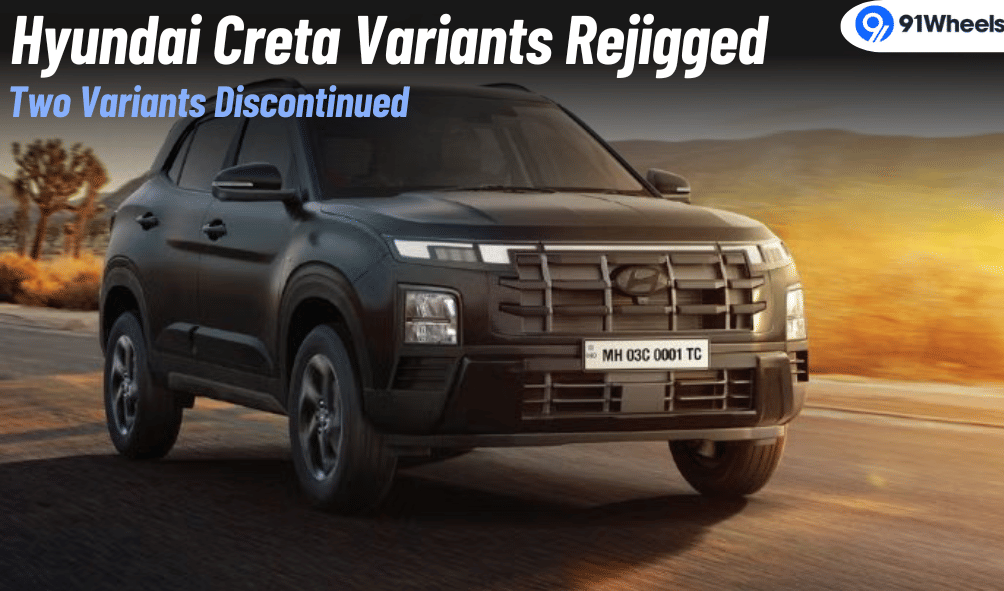 Hyundai Creta Lineup Revised: SX Tech and SX(O) Variants Removed