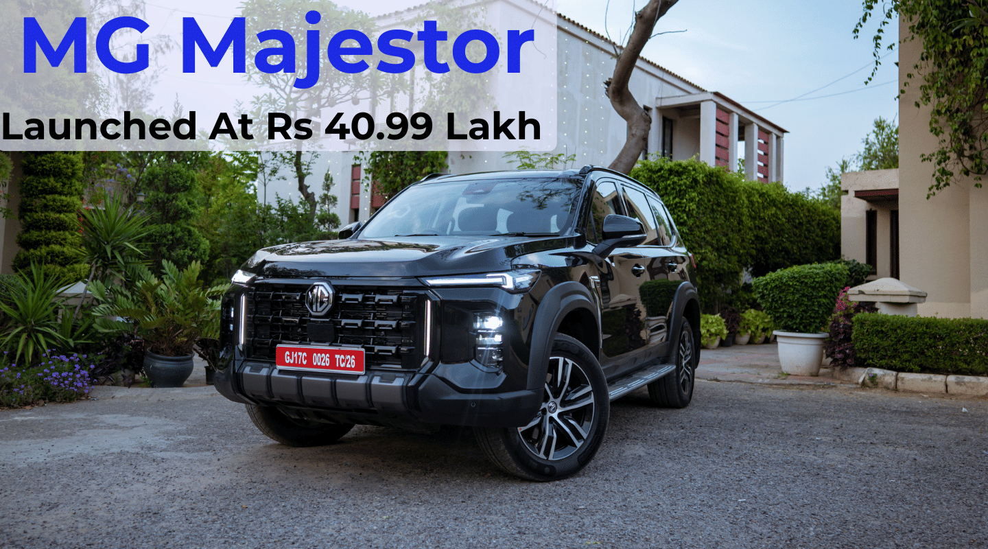 JSW MG Majestor Launched In India At Rs 40.99 Lakh (Ex-sh): Details