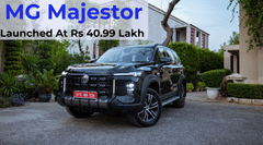 JSW MG Majestor Launched In India At Rs 40.99 Lakh (Ex-sh): Details JSW MG Majestor Launched In India At Rs 40.99 Lakh (Ex-sh): Details