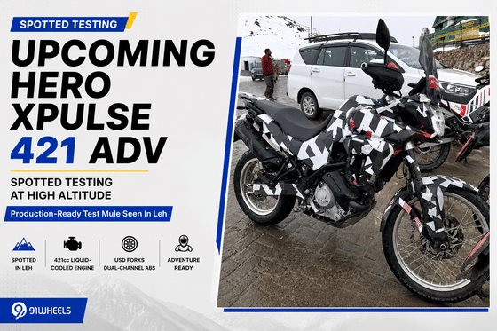 Upcoming Hero Xpulse 421 ADV Spotted Testing At High Altitude - Details!