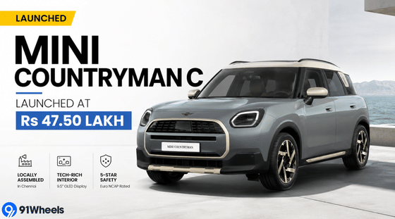 Mini Countryman C Launched In India At Rs 47.50 Lakh