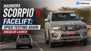 Mahindra Scorpio N Facelift Spied Again: Launch Expected Soon