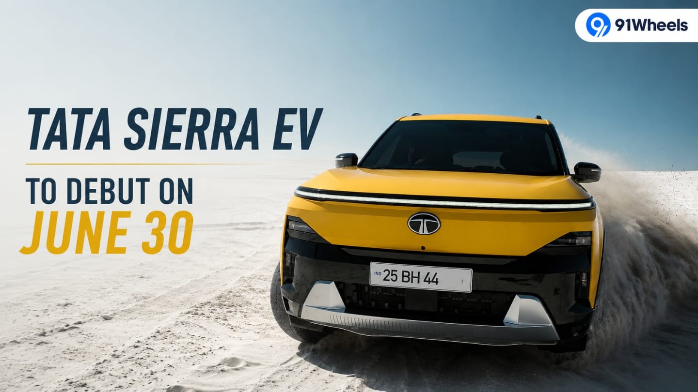 Tata Sierra EV To Make  Debut On June 30: 500+ km Range Expected