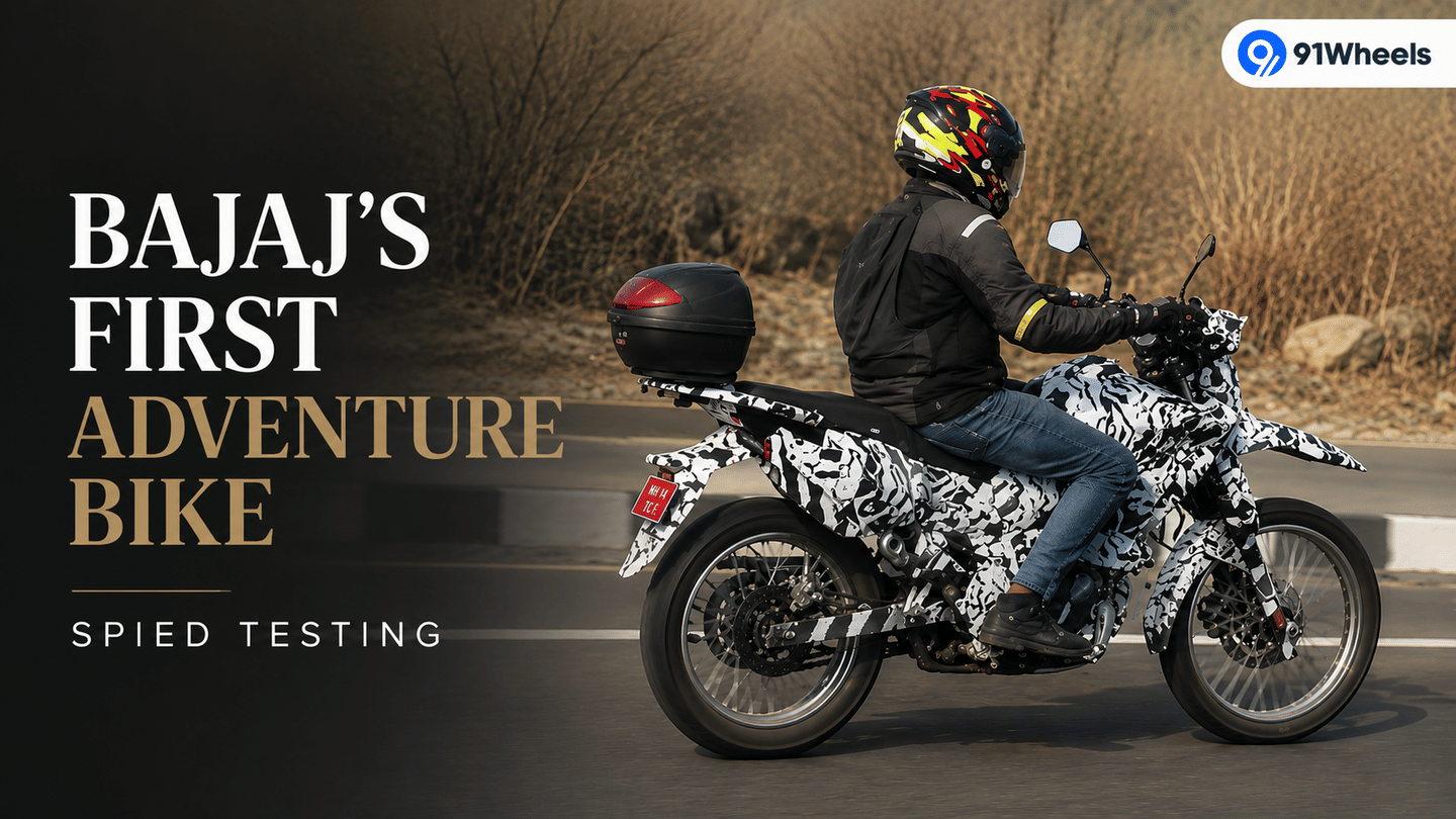 First-Ever Bajaj Adventure Bike Spied Testing; Launch Soon