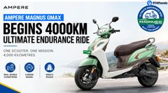 Ampere Magnus GMax Begins 4000km Ultimate Endurance Ride