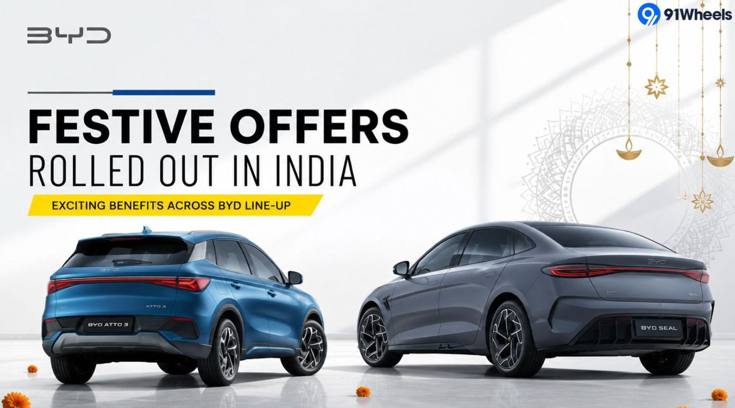 BYD Festive Offers Rolled Out in India
