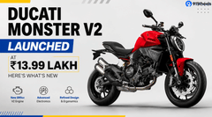 Ducati Monster V2 Launched At Rs 13.99 Lakh, Here's What's New Ducati Monster V2 Launched At Rs 13.99 Lakh, Here's What's New