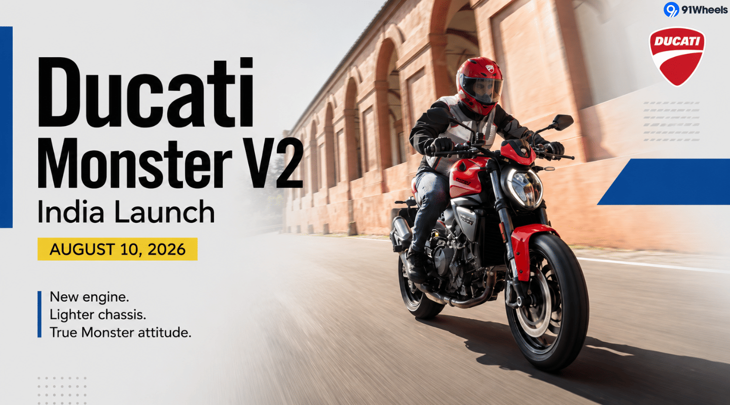 Ducati Monster V2 India Launch on August 10: What To Expect