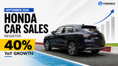 Honda Car Sales in September 2026 register 40% YoY Growth Honda Car Sales in September 2026 register 40% YoY Growth