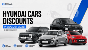 Hyundai Cars Discounts in August 2026: Check Full List! 