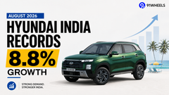 Hyundai India Records 8.8% growth in August 2026 Hyundai India Records 8.8% growth in August 2026