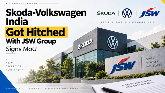 Skoda-Volkswagen India Got Hitched With JSW Group, Signs MoU