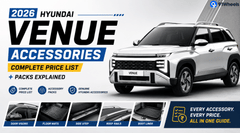 2026 Hyundai Venue Accessories Complete Price List and Packs Explained