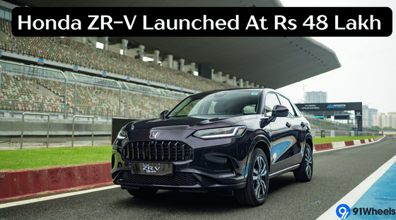 Honda ZR-V e:HEV Launched At Rs 48 Lakh In India, Deliveries Begin